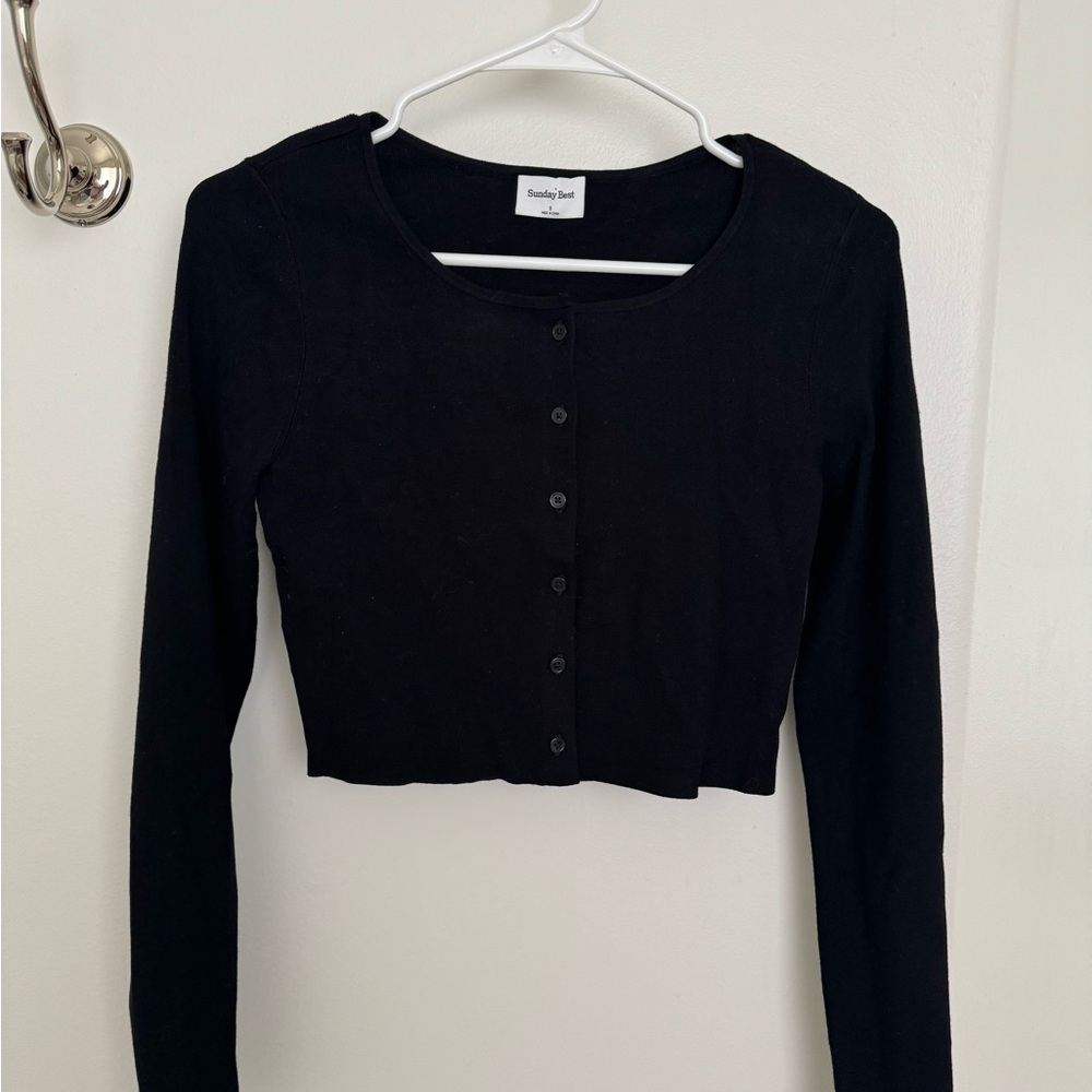 Aritzia Sunday Best cropped cardigan